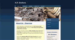 Desktop Screenshot of nrbrothers.com